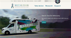 Desktop Screenshot of metavivor.org